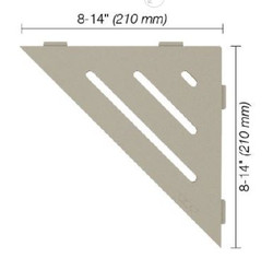 Schluter Shelf-E Triangular Wave Greige SES1 D10 TSBG